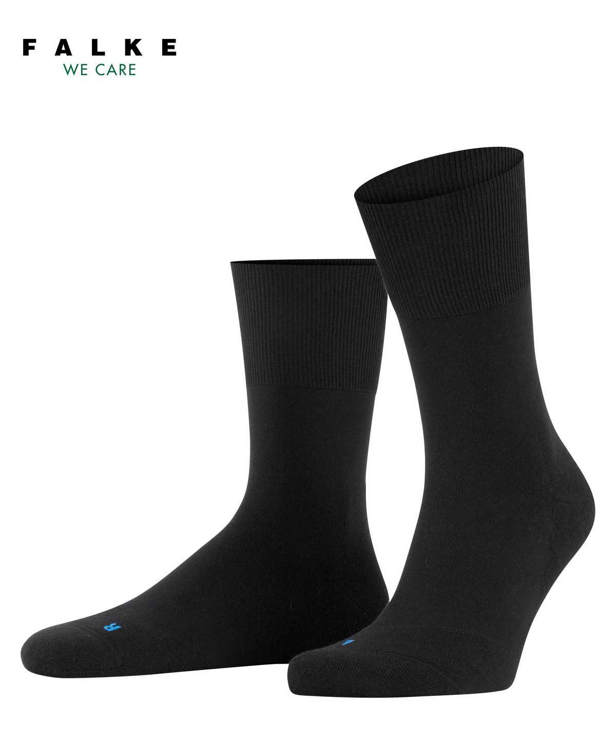 Men Falke Run Socks Socks Black | RYVCUG982