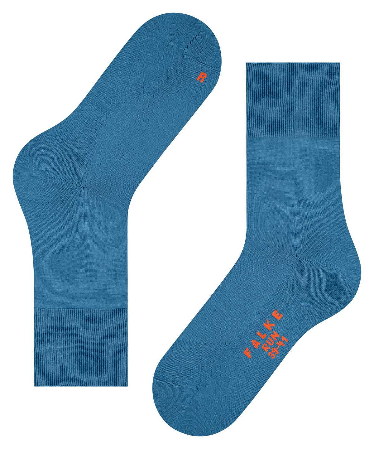 Men Falke Run Socks Socks Blue | HVJDNG712