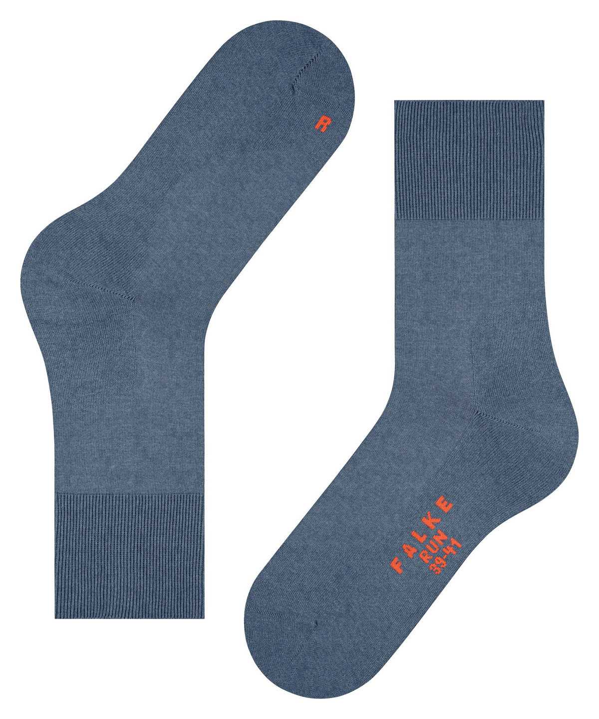 Men Falke Run Socks Socks Blue | RCJFOQ581