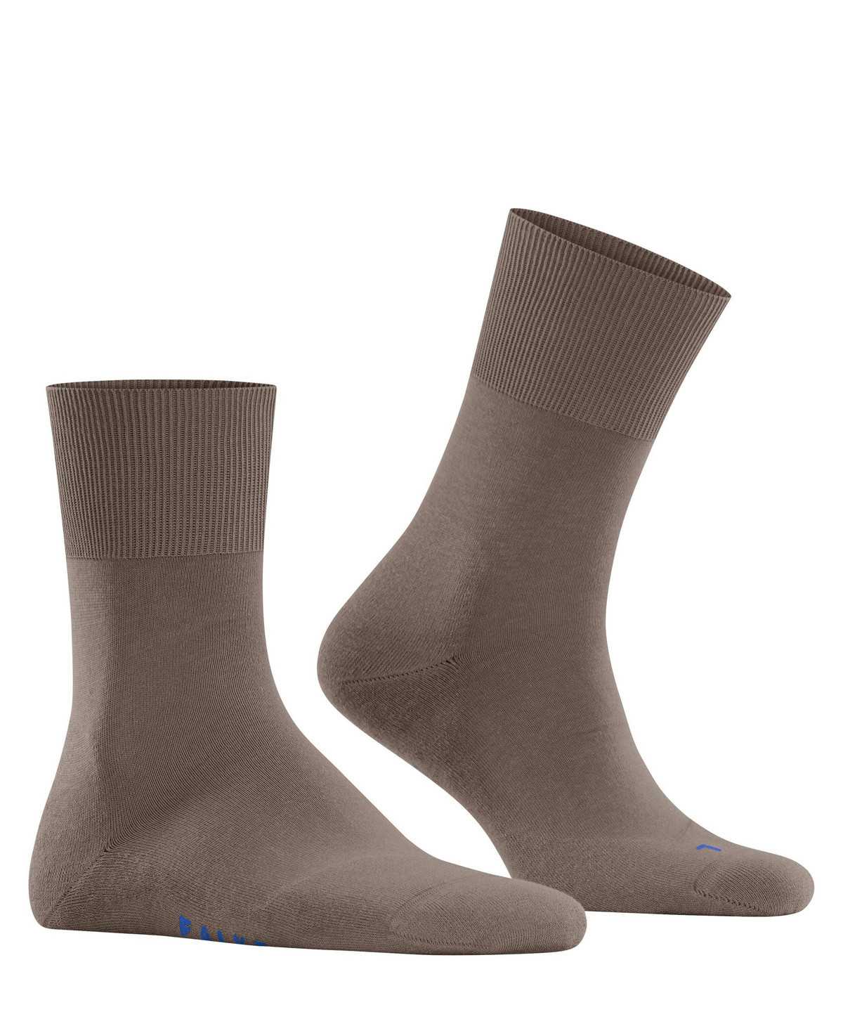 Men Falke Run Socks Socks Brown | TQWLHJ870