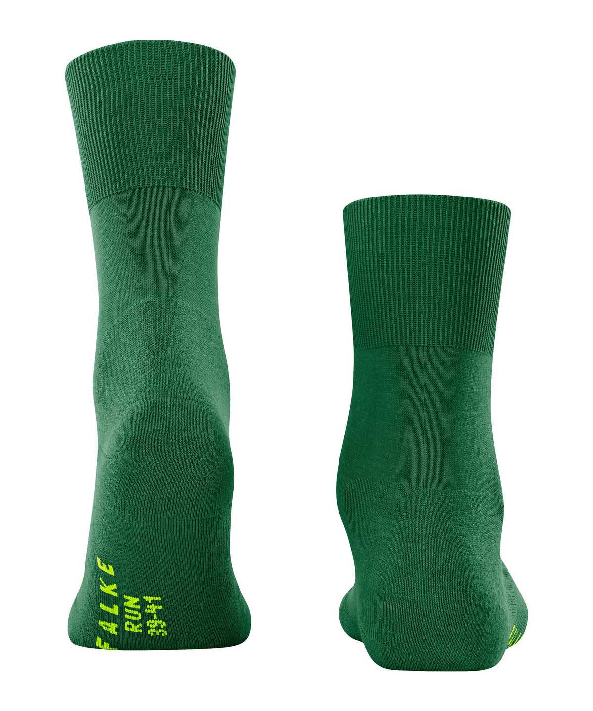 Men Falke Run Socks Socks Green | ABNLOW813