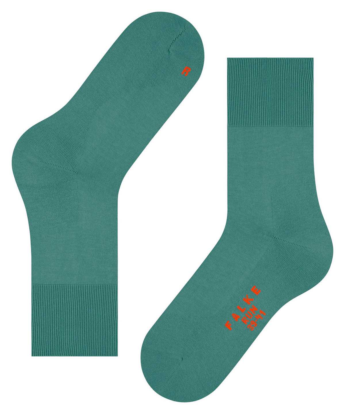 Men Falke Run Socks Socks Green | EGUKSW437