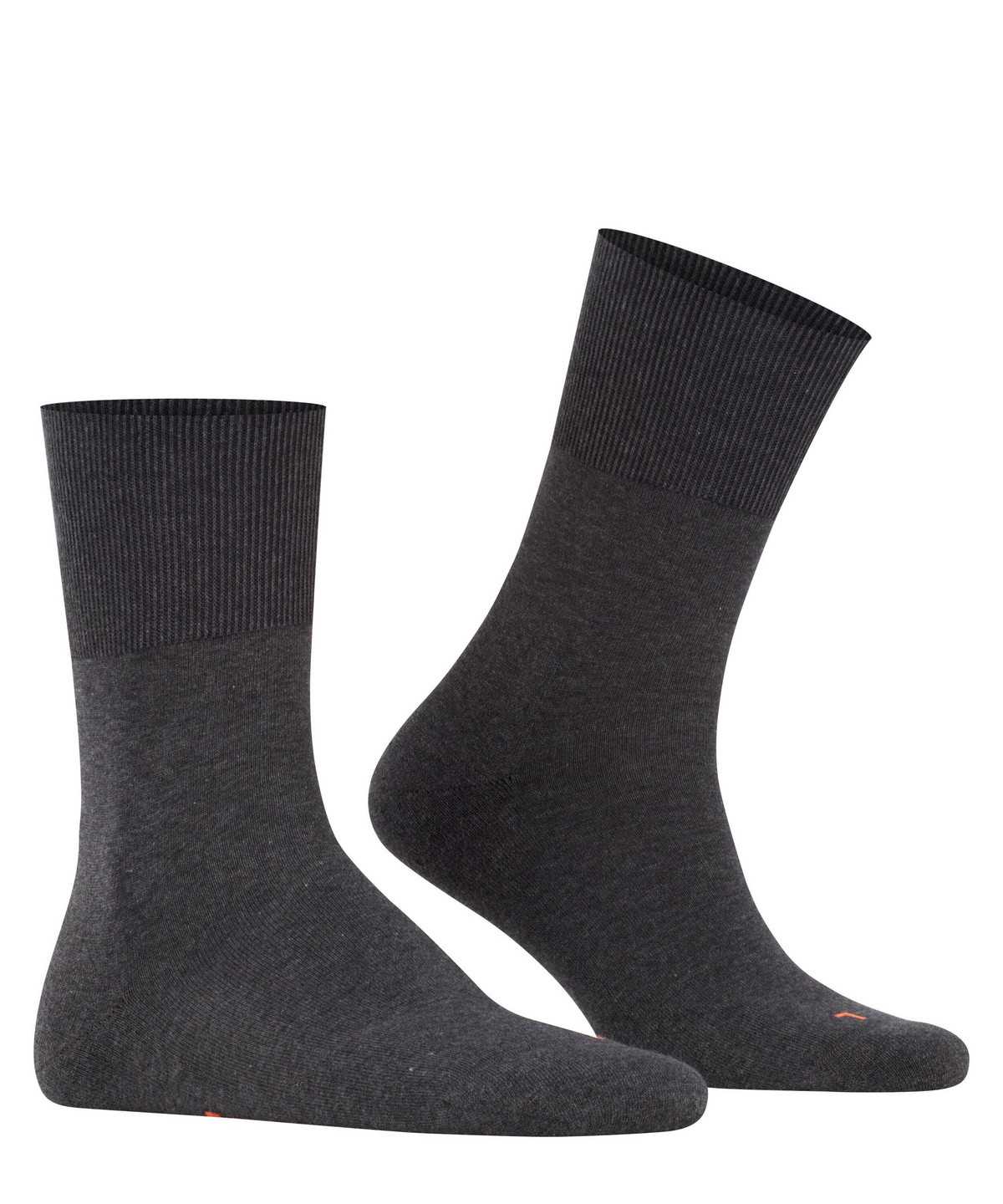 Men Falke Run Socks Socks Grey | NAXSYZ431