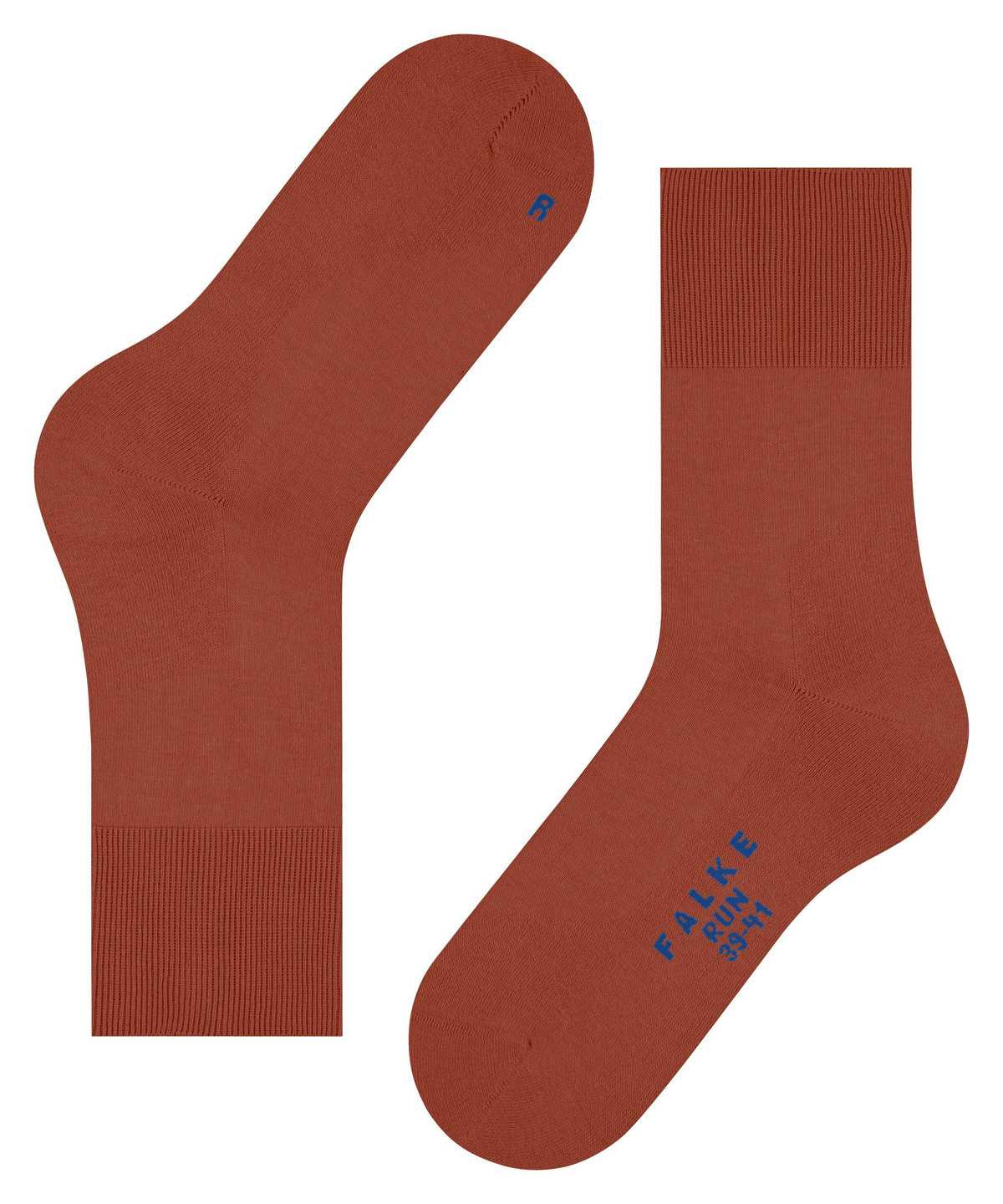 Men Falke Run Socks Socks Orange | GSRCEA728