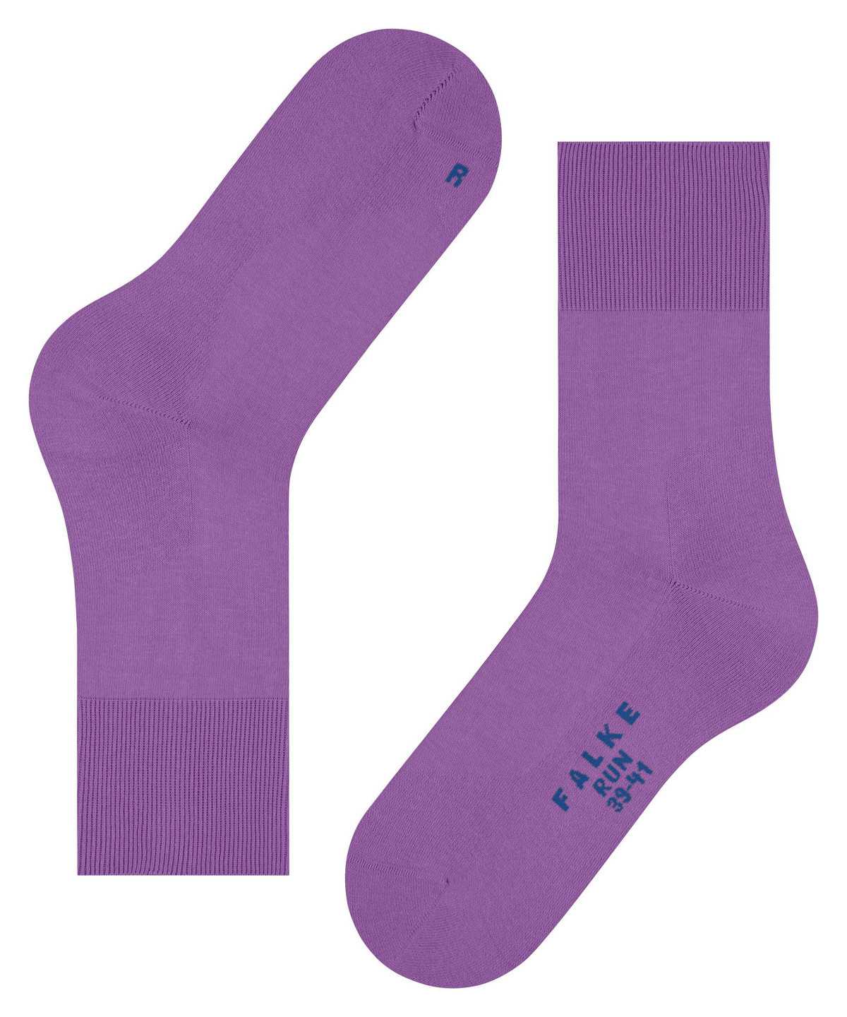 Men Falke Run Socks Socks Purple | MRLVCG096