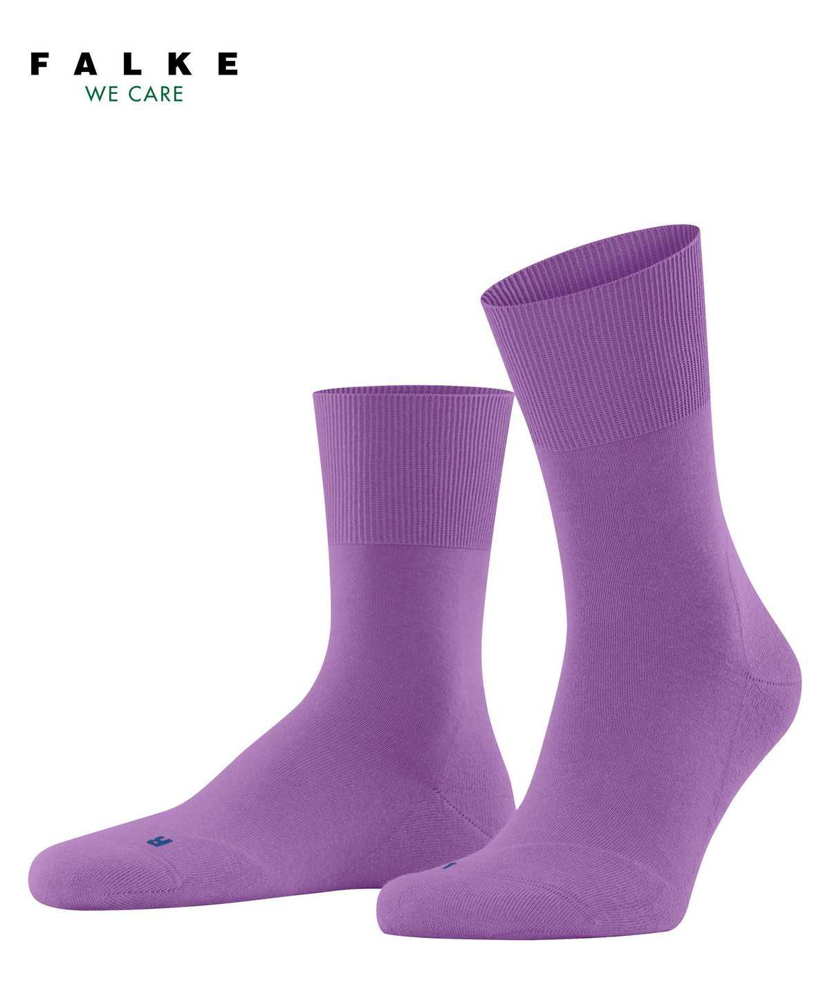 Men Falke Run Socks Socks Purple | MRLVCG096