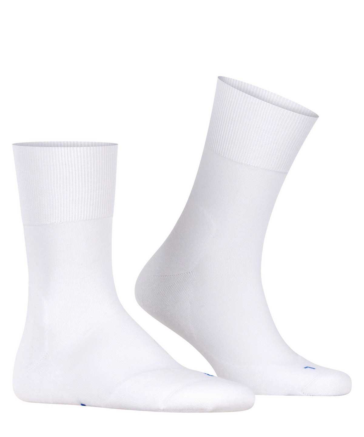 Men Falke Run Socks Socks White | CEZJVL314