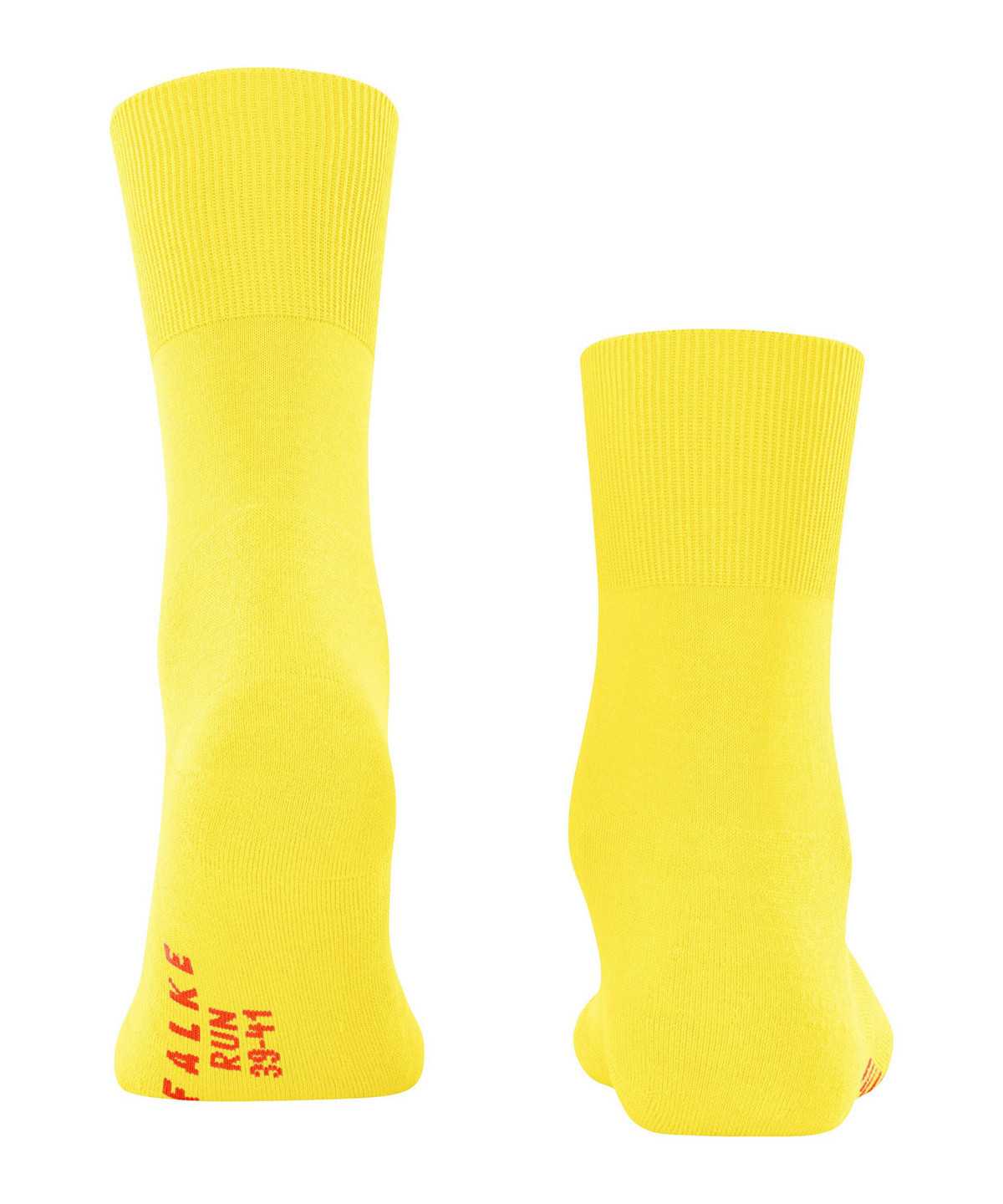 Men Falke Run Socks Socks Yellow | WVBLUM401