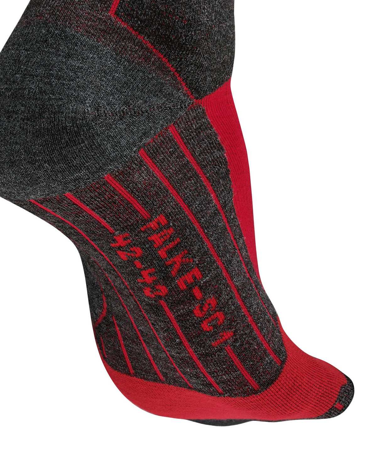 Men Falke SC1 Skiing Socks Socks Red | BPVQOZ354