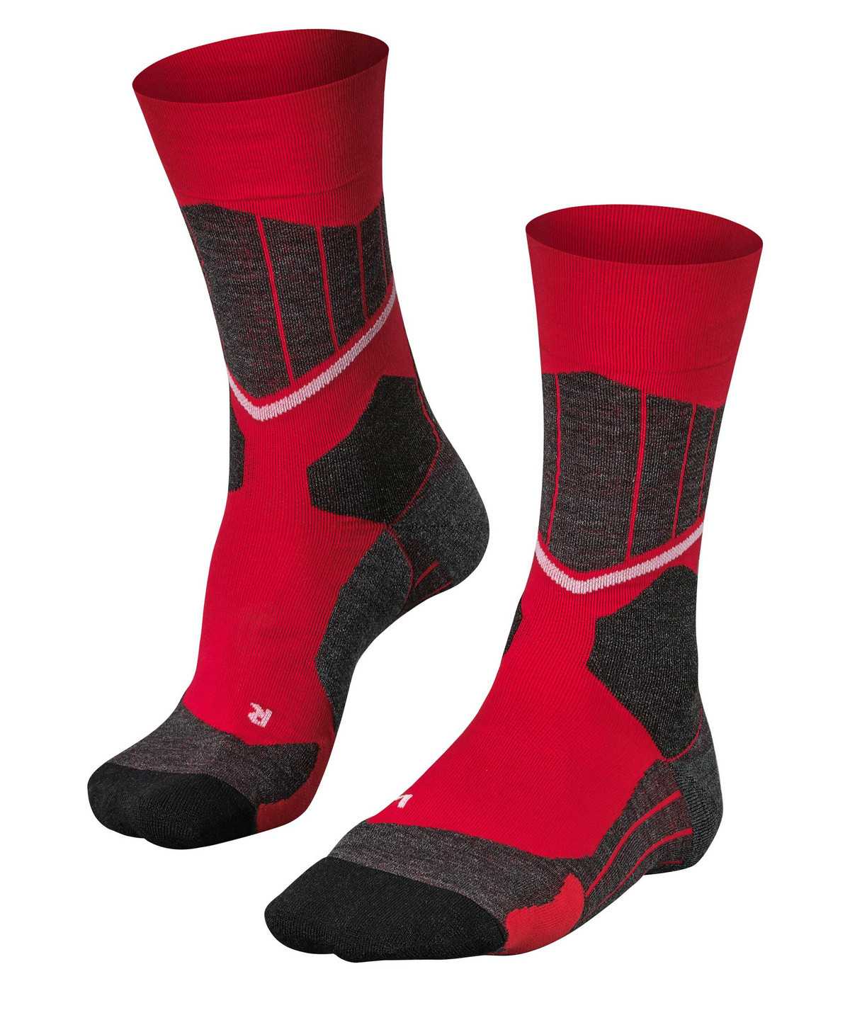 Men Falke SC1 Skiing Socks Socks Red | BPVQOZ354