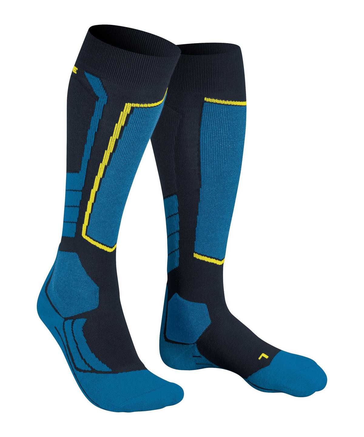 Men Falke SK2 Intermediate Skiing Knee-high Socks Socks Blue | QJLOBV106