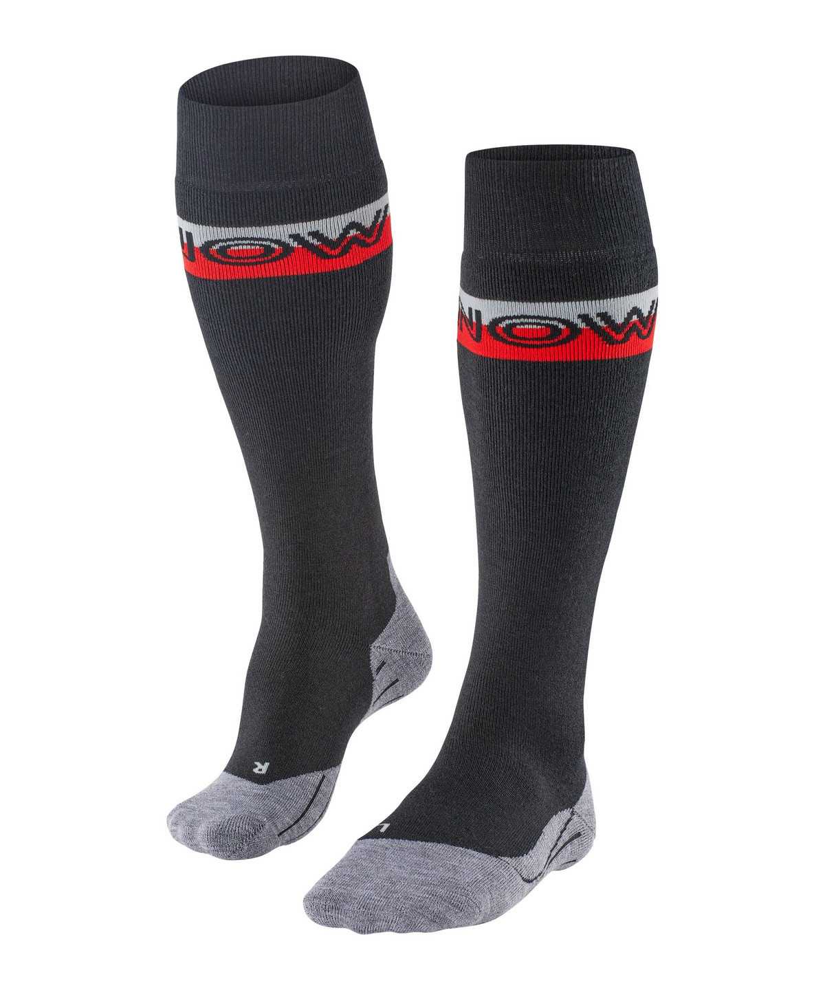 Men Falke SK2 Intermediate Skiing Knee-high Socks Socks Black | NTQXCF576