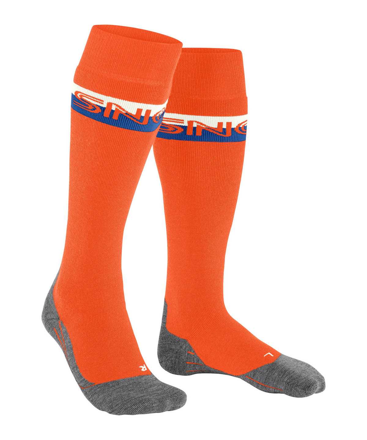 Men Falke SK2 Intermediate Skiing Knee-high Socks Socks Orange | KOGZVN124