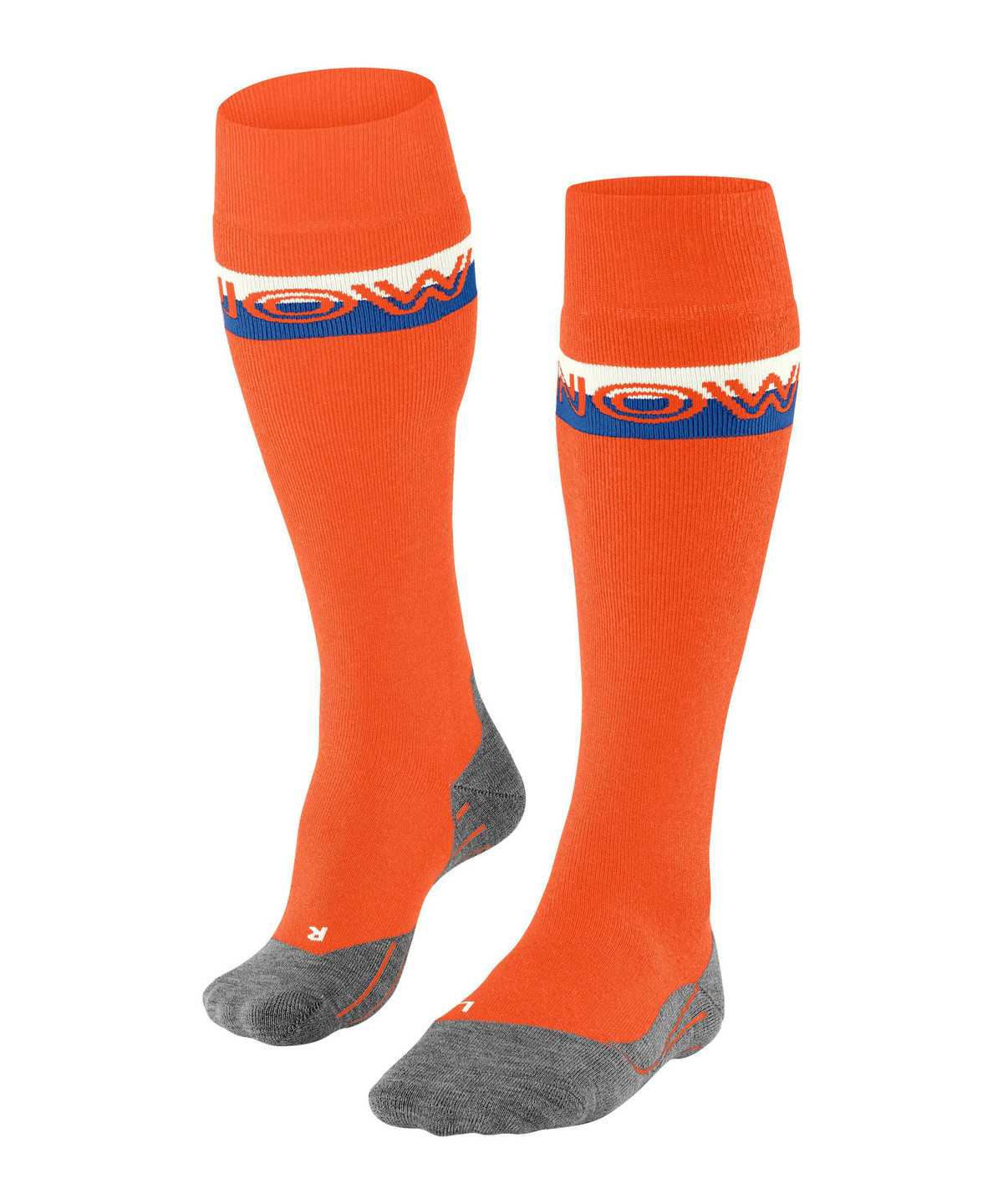 Men Falke SK2 Intermediate Skiing Knee-high Socks Socks Orange | KOGZVN124