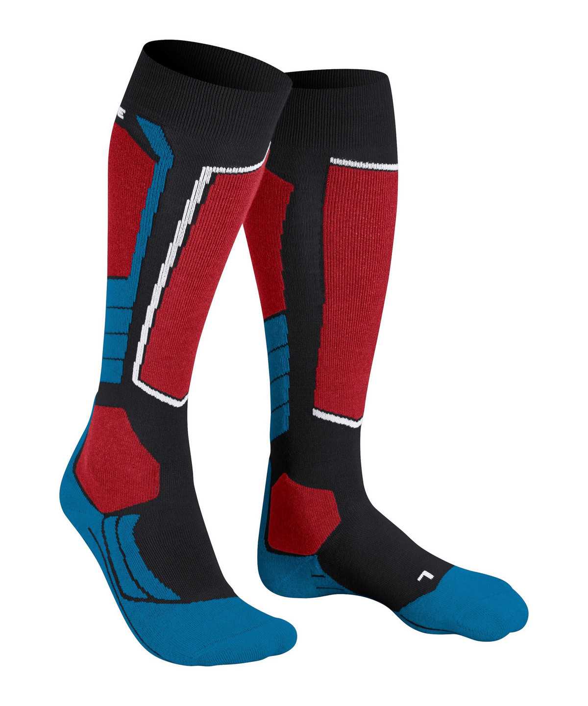 Men Falke SK2 Intermediate Skiing Knee-high Socks Socks Black | WQJLKF934