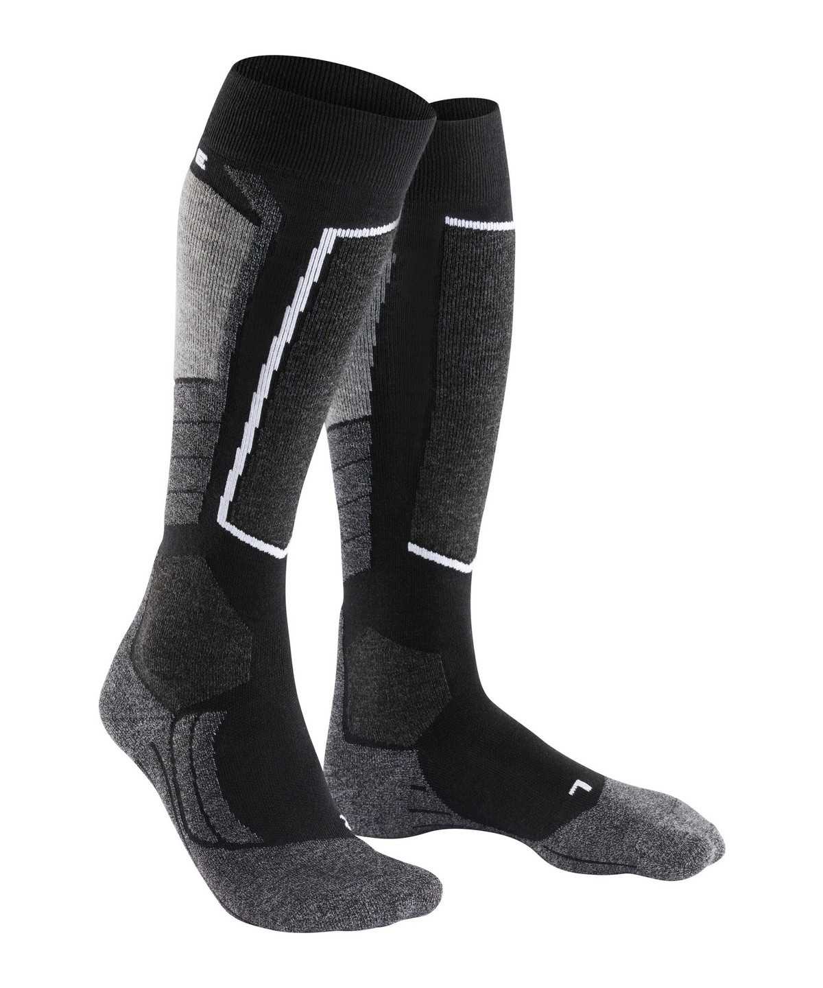 Men Falke SK2 Intermediate Skiing Knee-high Socks Socks Black | TPQUJR873