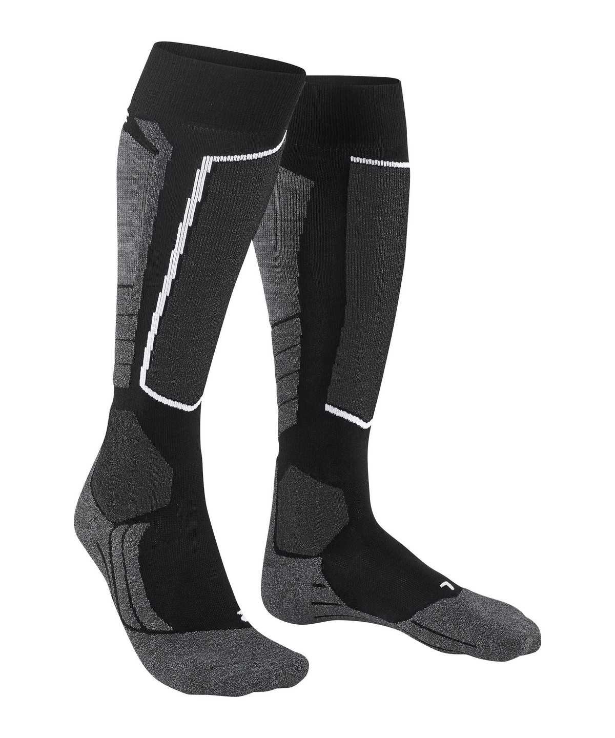 Men Falke SK2 Intermediate Vegan Skiing Knee-high Socks Socks Black | IFGDWJ304