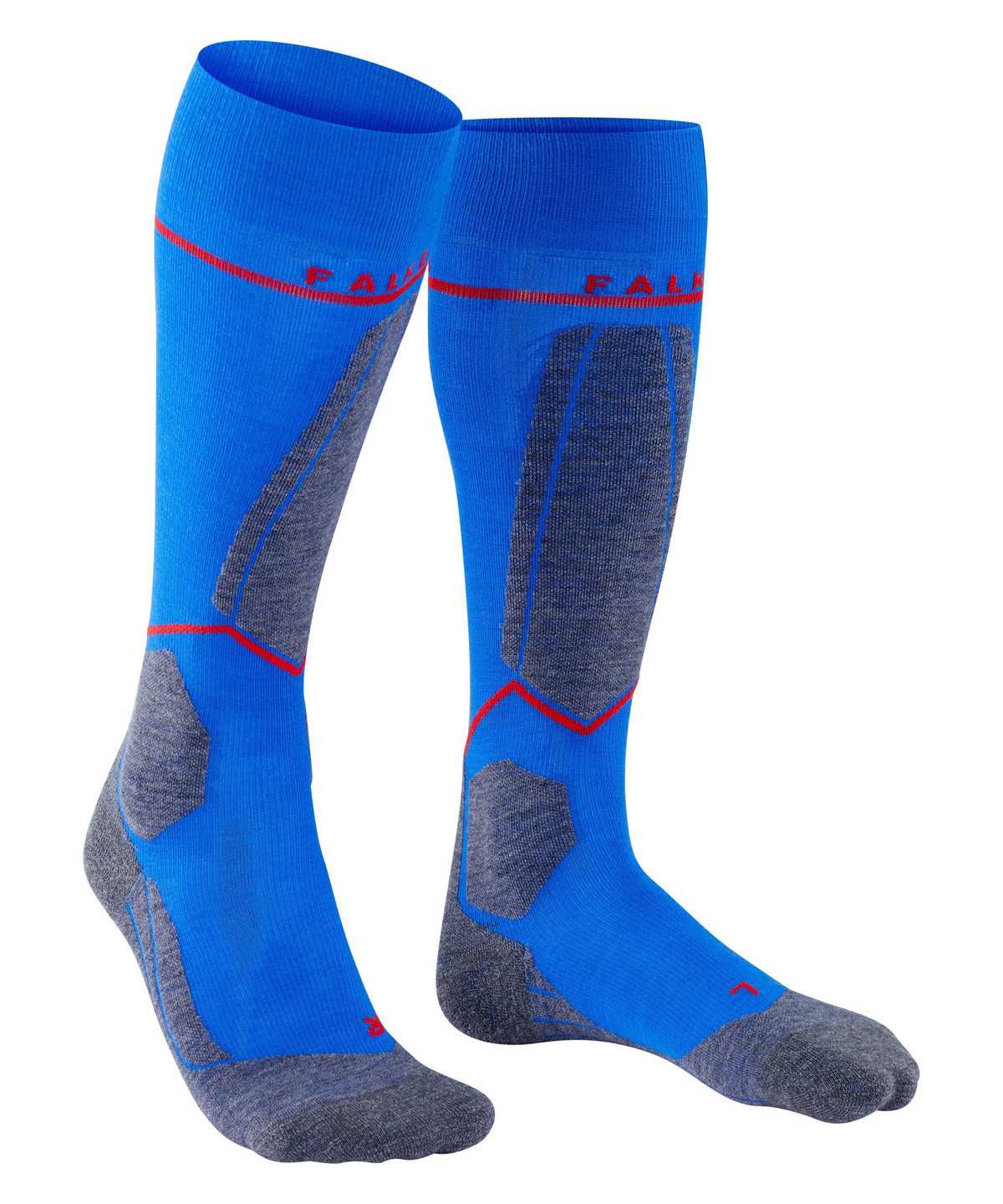 Men Falke SK4 Advanced Compression Light Skiing Knee-high Socks Socks Blue | RPEKYS360