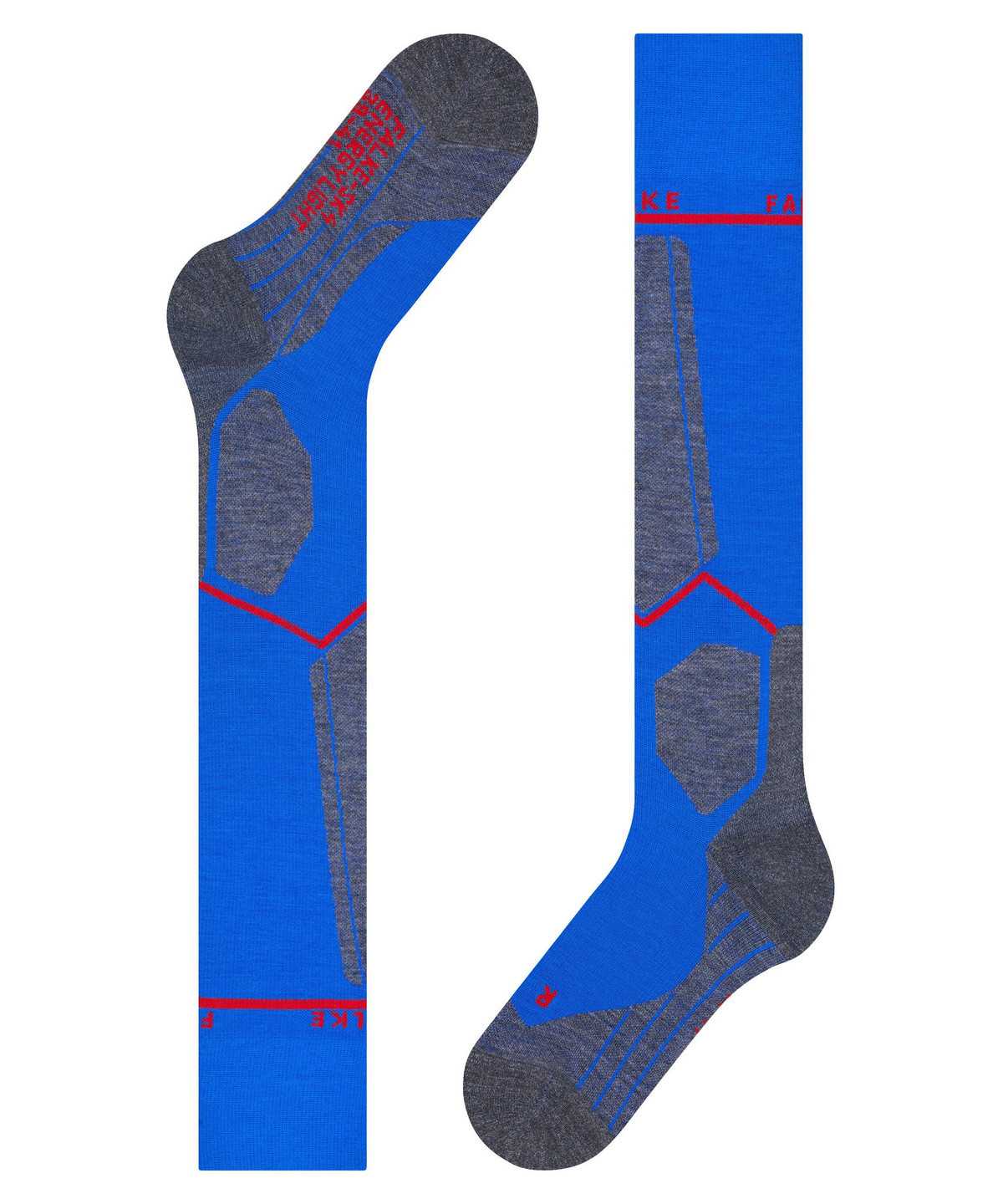 Men Falke SK4 Advanced Compression Light Skiing Knee-high Socks Socks Blue | RPEKYS360