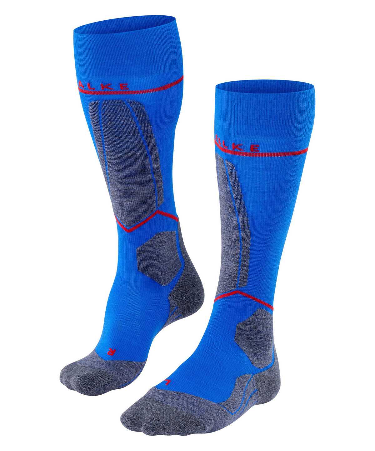 Men Falke SK4 Advanced Compression Light Skiing Knee-high Socks Socks Blue | RPEKYS360