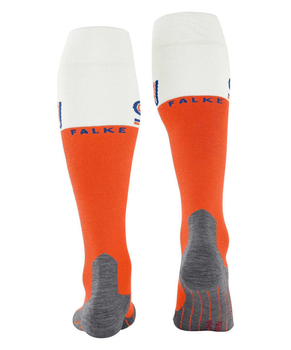 Men Falke SK4 Advanced Skiing Knee-high Socks Socks Orange | GVBFKY921