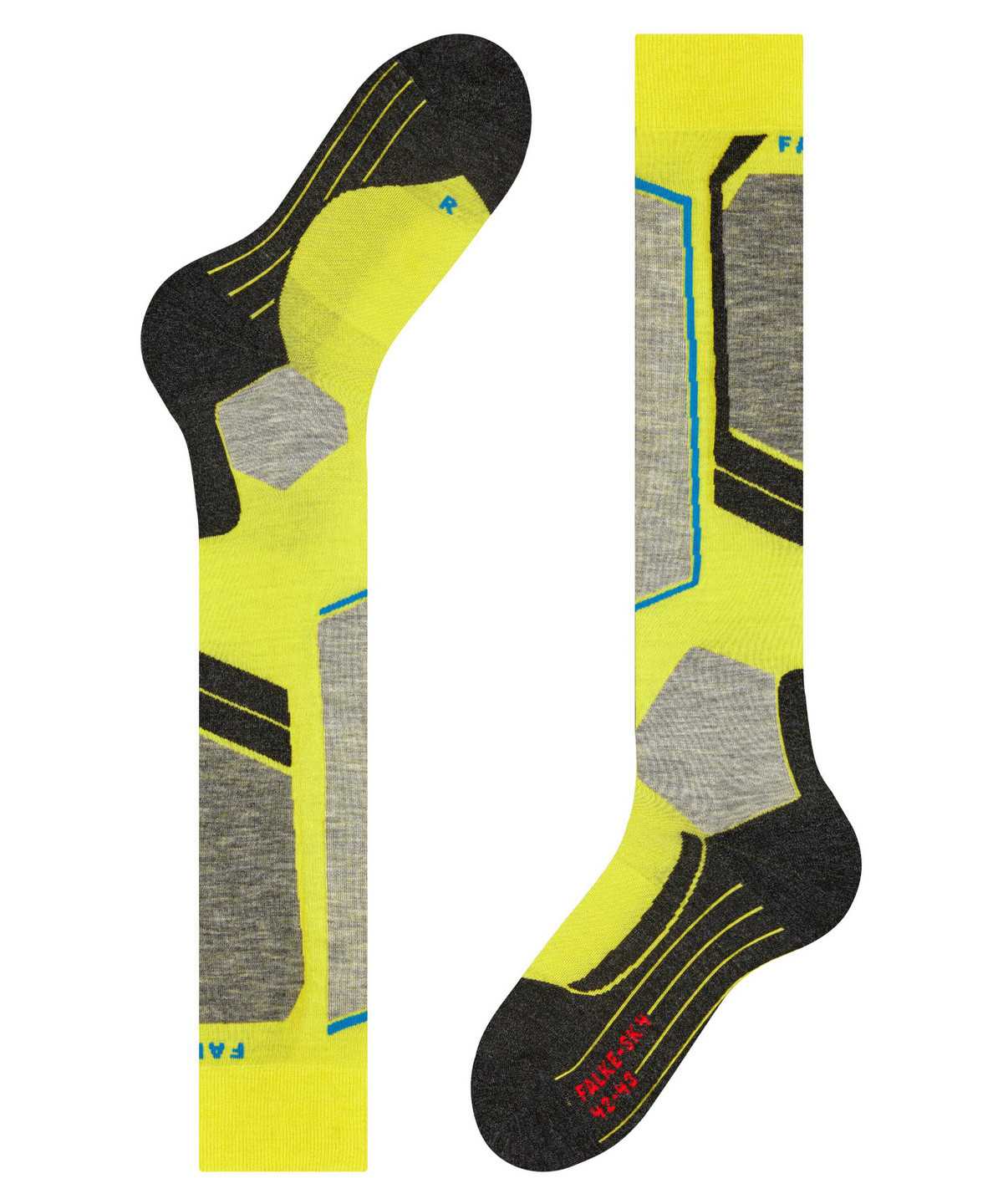 Men Falke SK4 Advanced Skiing Knee-high Socks Socks Yellow | EISMNH925