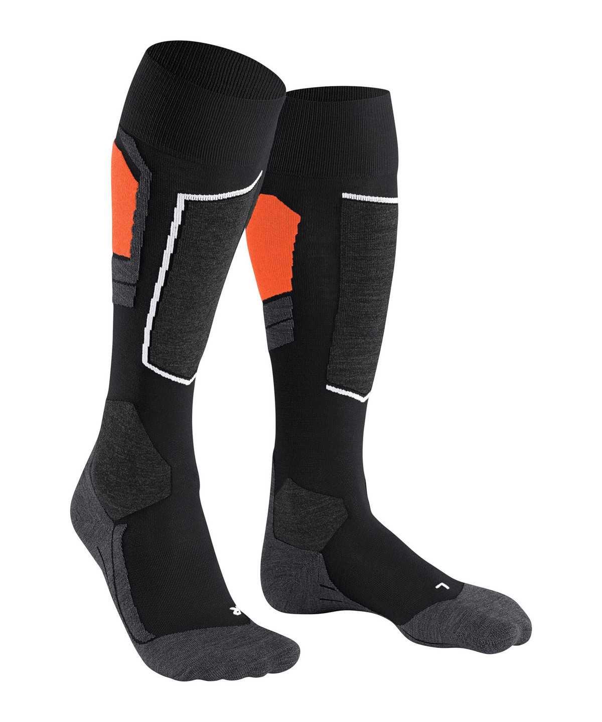 Men Falke SK4 Advanced Skiing Knee-high Socks Socks Black | RGCXNT594