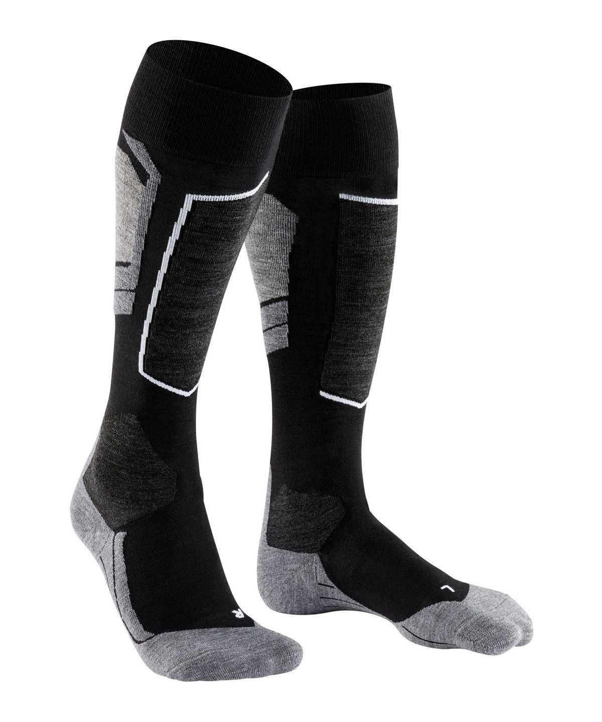 Men Falke SK4 Advanced Skiing Knee-high Socks Socks Black | PXTNSD381