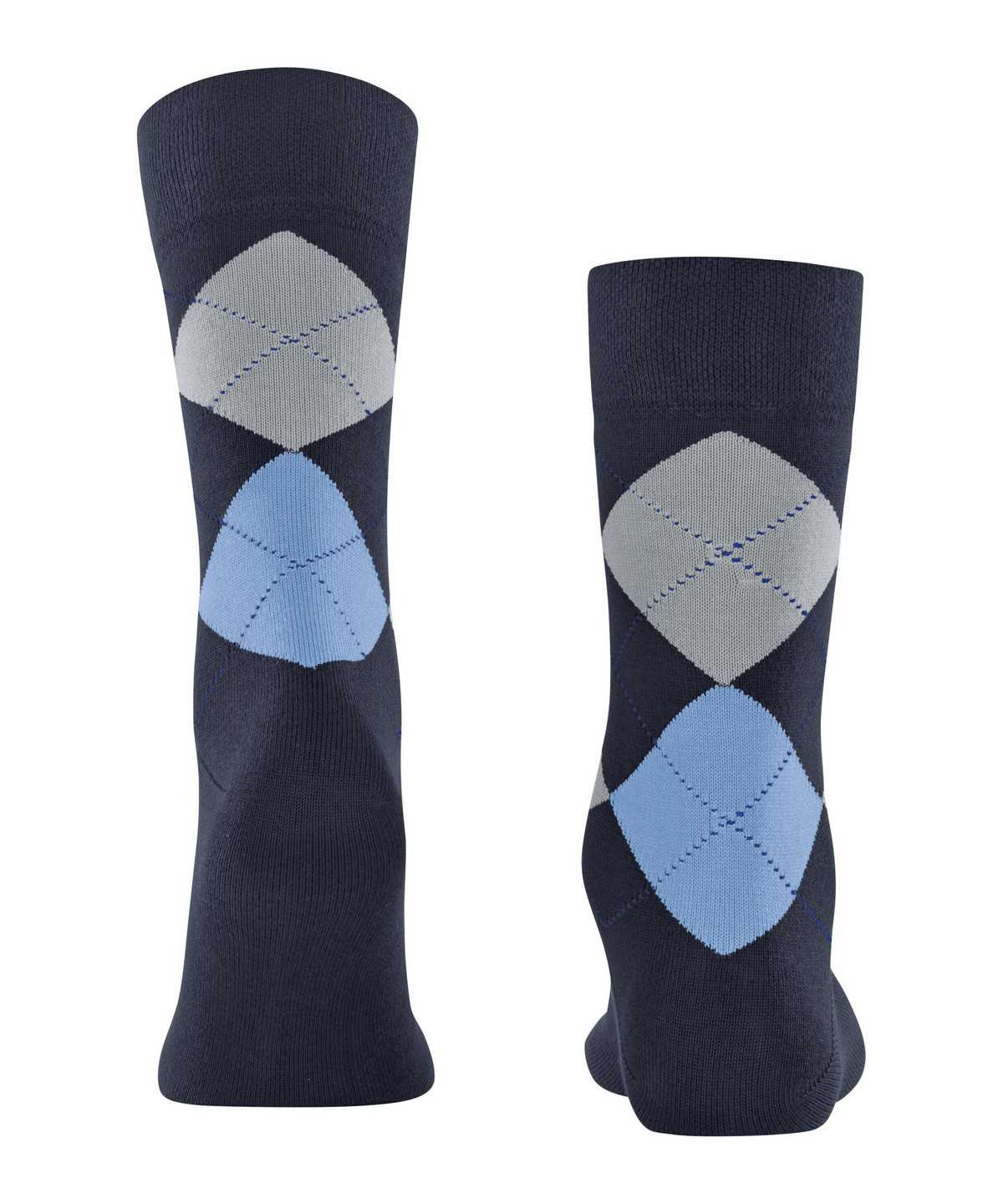 Men Falke Sensitive Argyle Socks Socks Blue | QLDGUH461