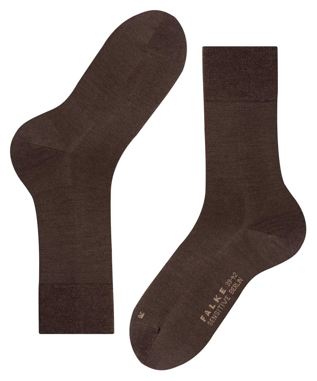 Men Falke Sensitive Berlin Socks Socks Brown | VKRJEC786