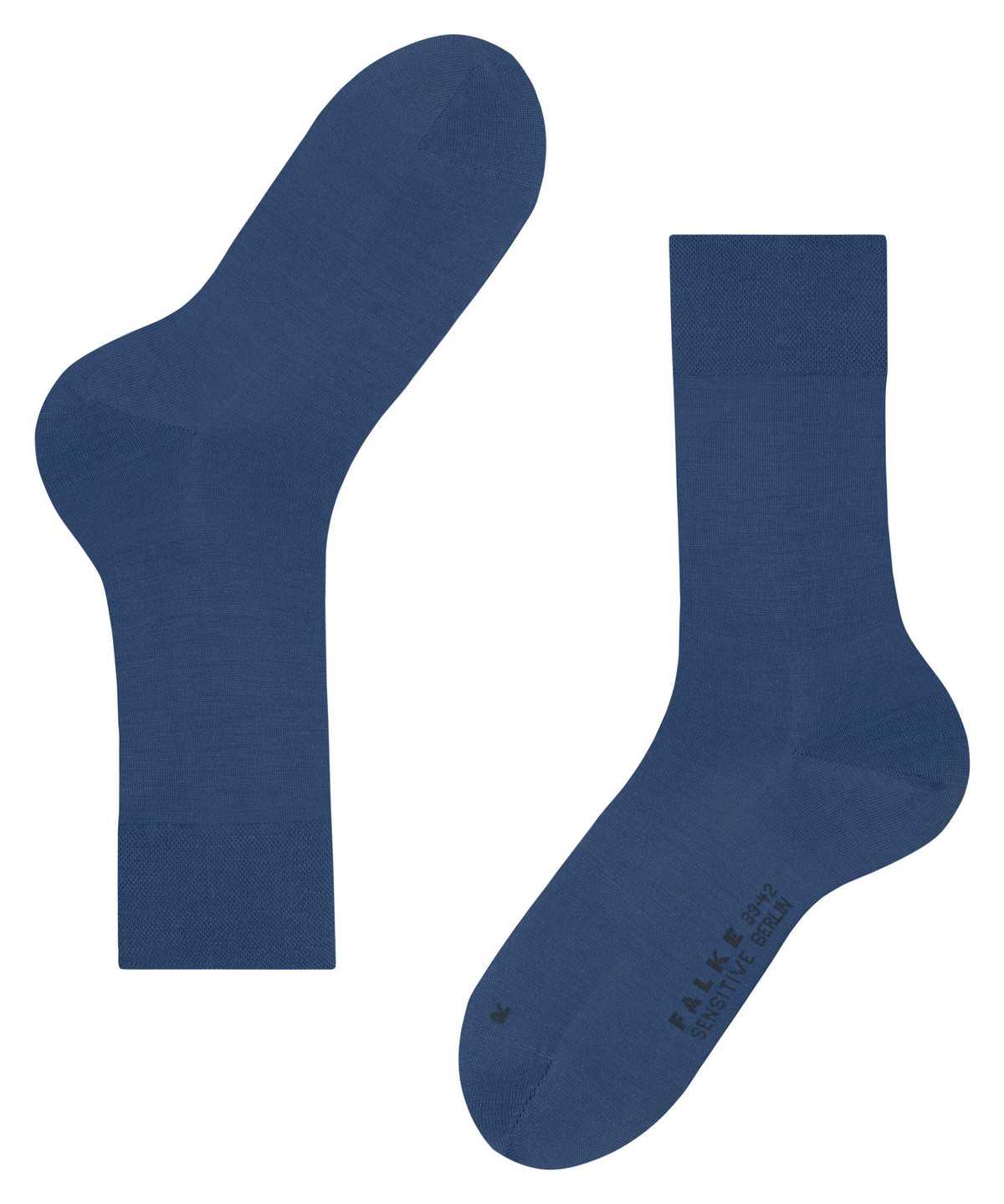 Men Falke Sensitive Berlin Socks Socks Blue | CRKMDZ820