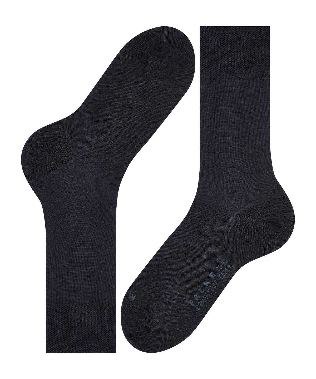 Men Falke Sensitive Berlin Socks Socks Blue | DCLXET857