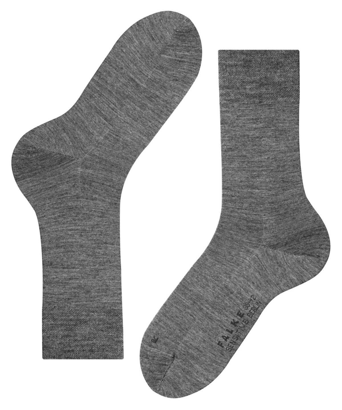 Men Falke Sensitive Berlin Socks Socks Grey | XFCPIA326