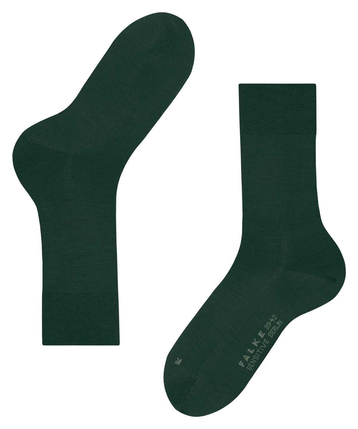 Men Falke Sensitive Berlin Socks Socks Green | TKPIDR127