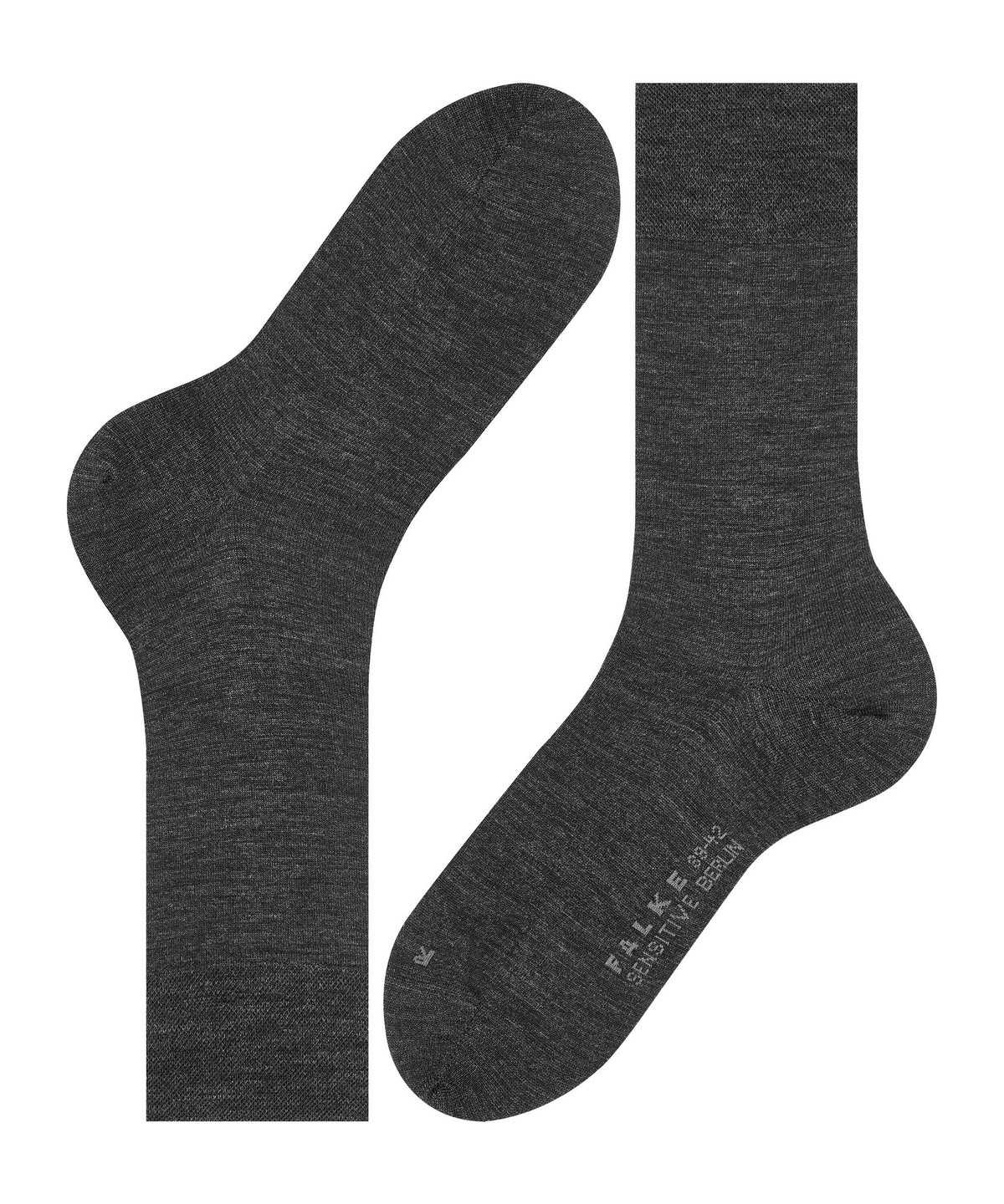 Men Falke Sensitive Berlin Socks Socks Grey | FCAWVG958