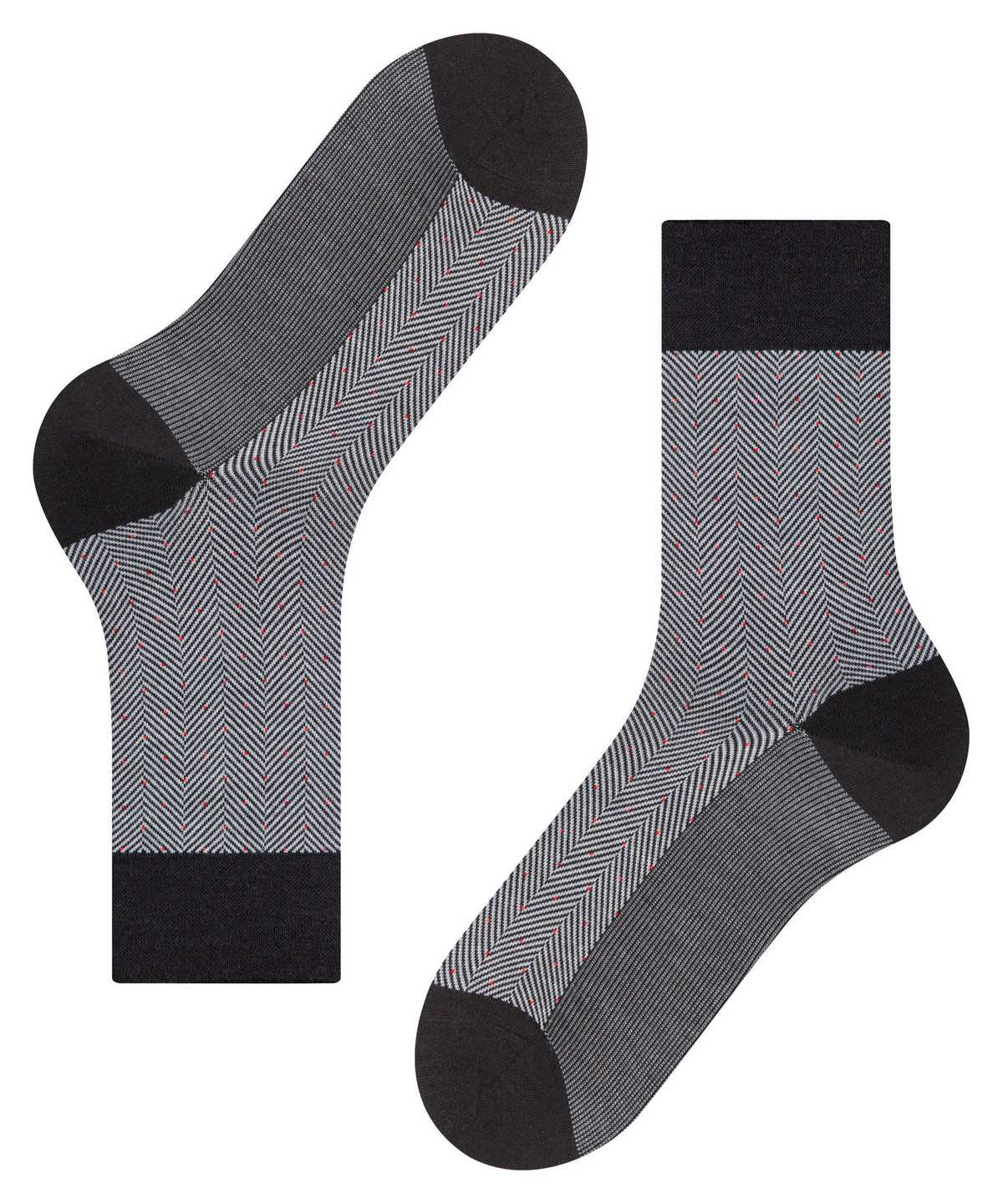 Men Falke Sensitive Herringbone Socks Socks Black | YTPRAB075