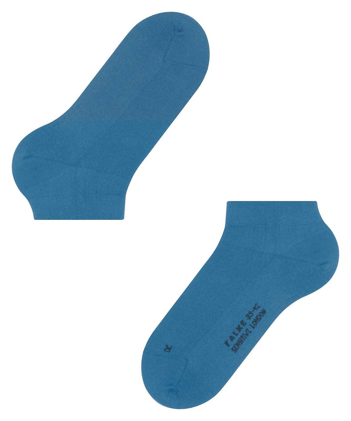 Men Falke Sensitive London Sneaker socks Socks Blue | GVOTHS631