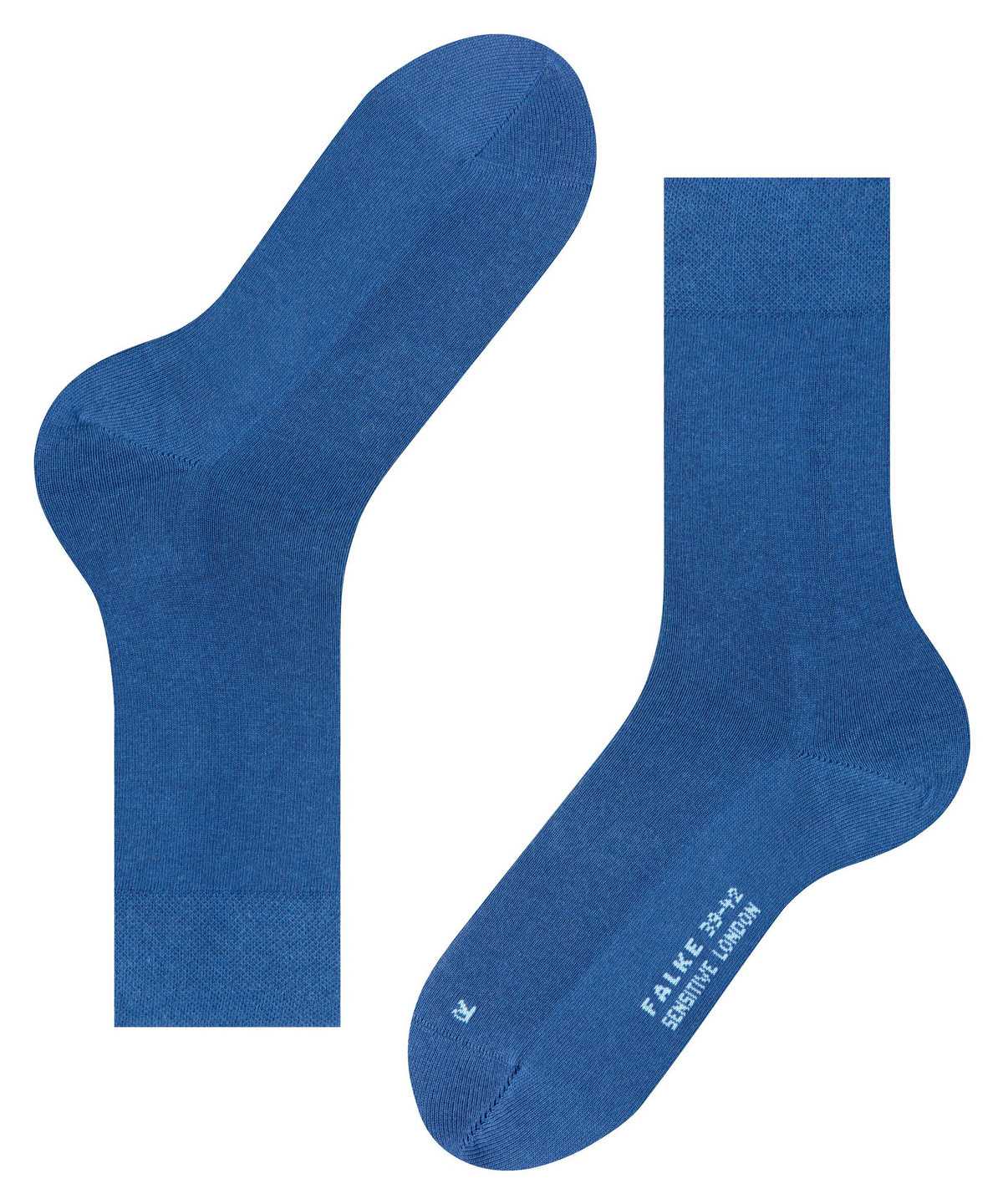 Men Falke Sensitive London Socks Socks Blue | YSUWHL827