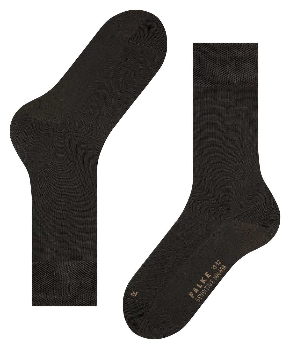 Men Falke Sensitive Malaga Socks Socks Brown | WDOYRB813