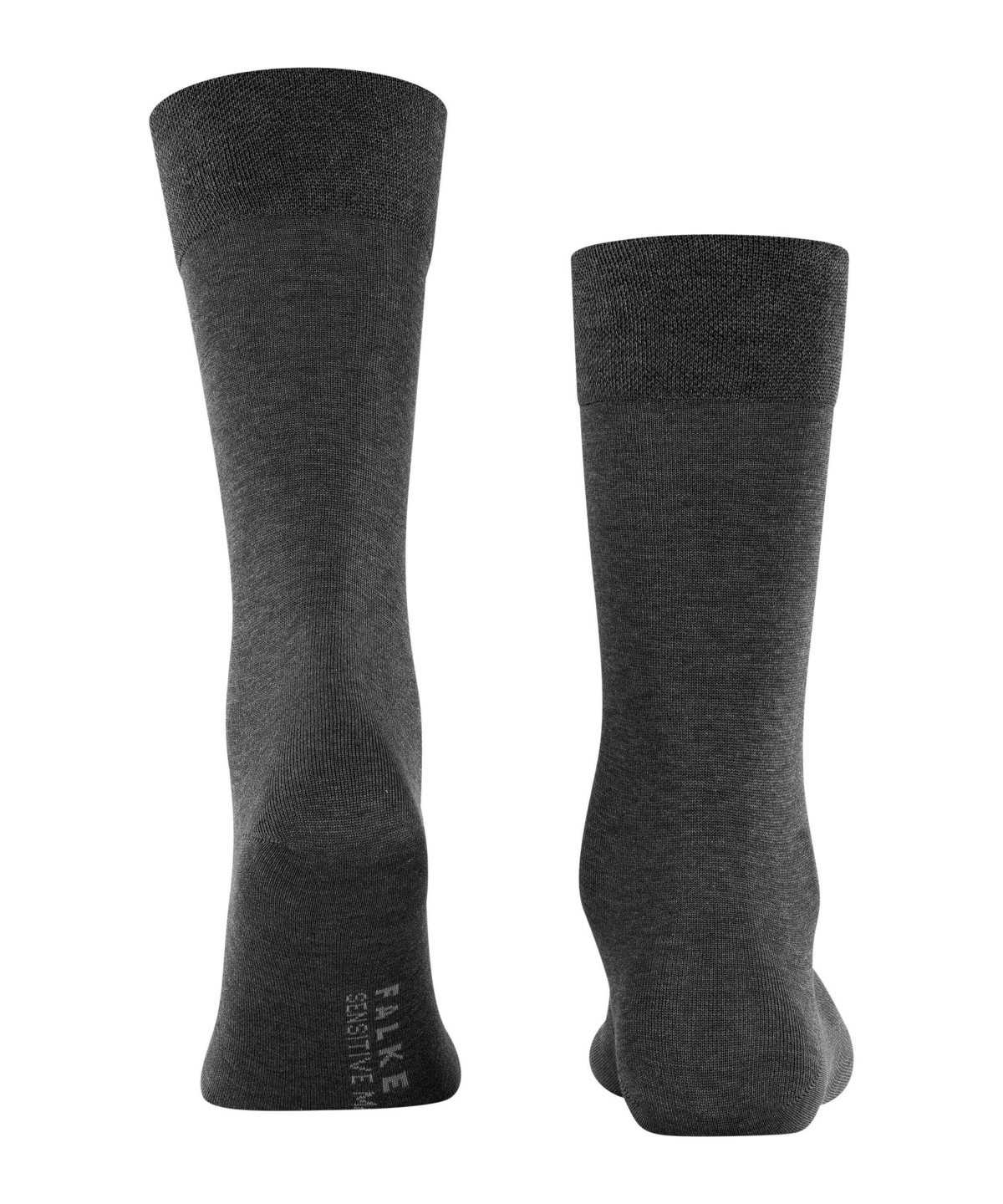 Men Falke Sensitive Malaga Socks Socks Grey | GBFNZA384