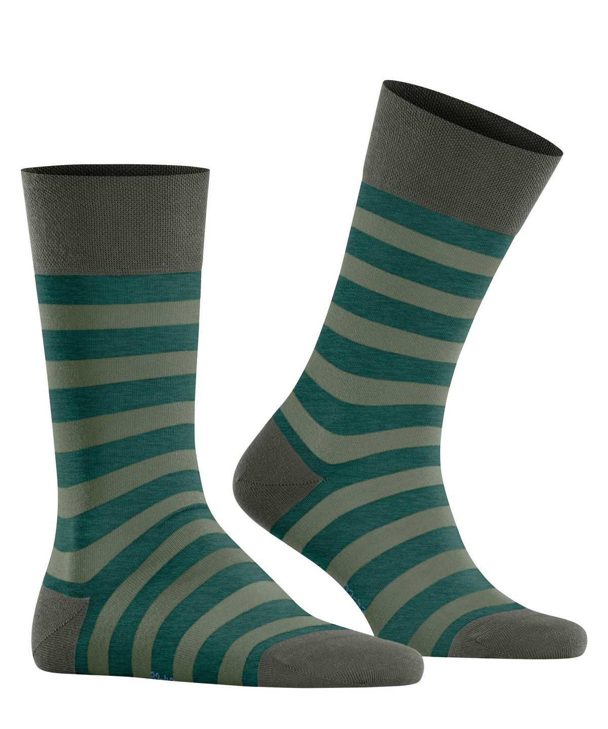 Men Falke Sensitive Mapped Line Socks Socks Green | TSHOWI819