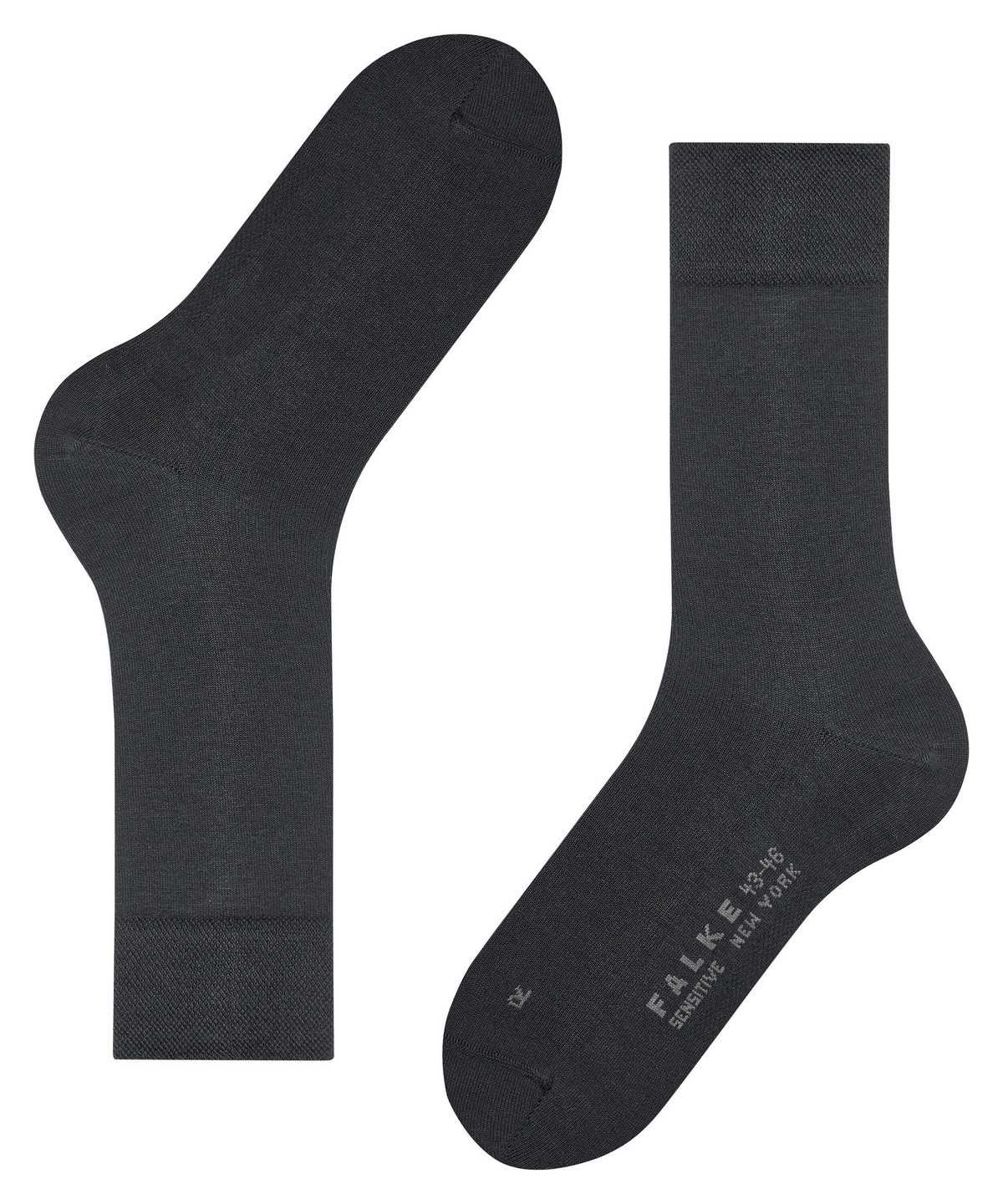 Men Falke Sensitive New York Socks Socks Grey | MWQZFE453