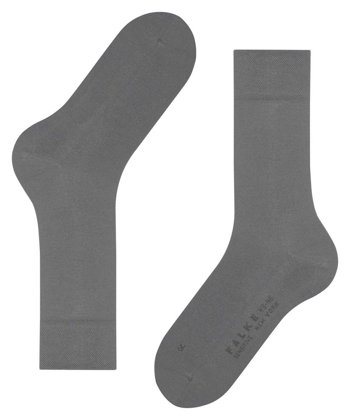 Men Falke Sensitive New York Socks Socks Grey | VFDMOC197