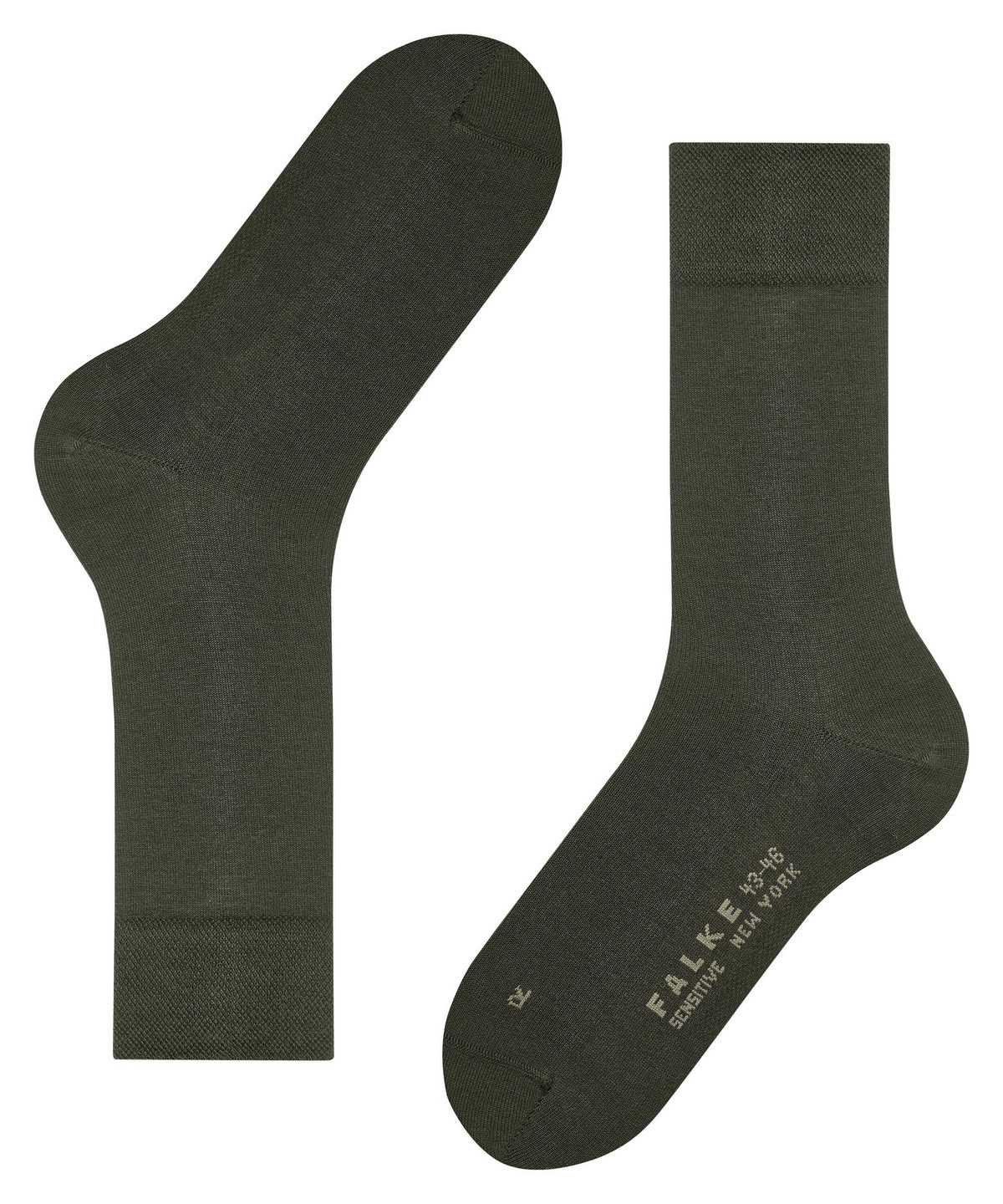 Men Falke Sensitive New York Socks Socks Green | WMDLOH071