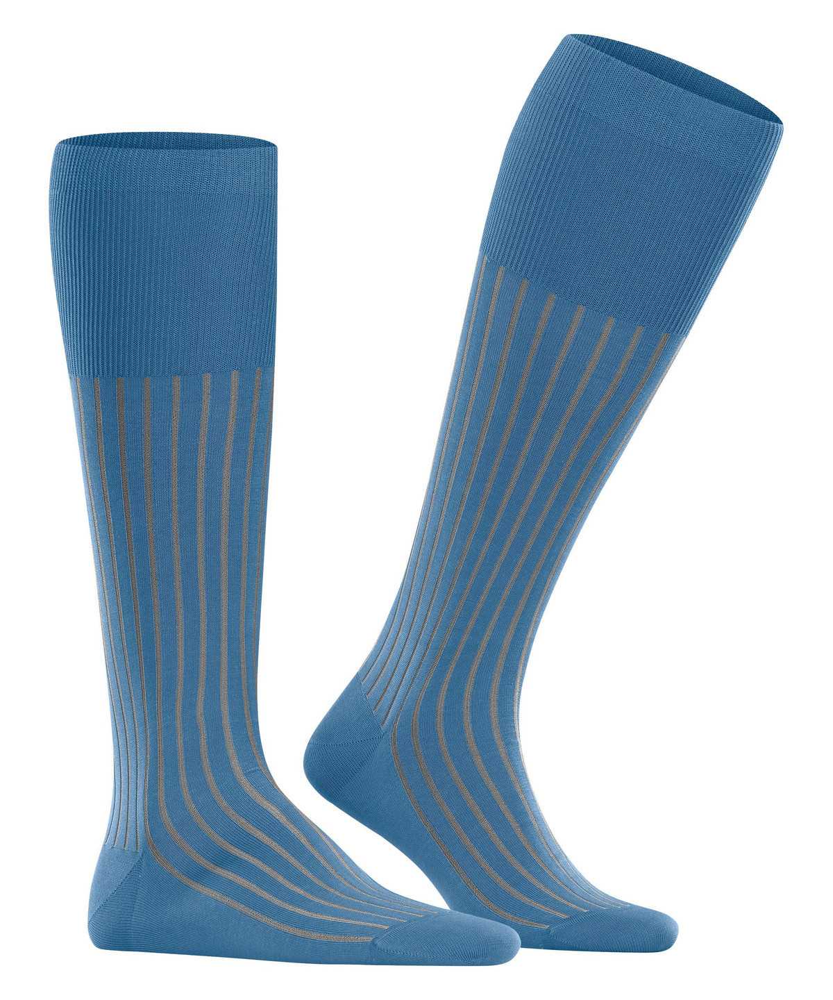 Men Falke Shadow Knee-high Socks Socks Blue | SEHXBL506