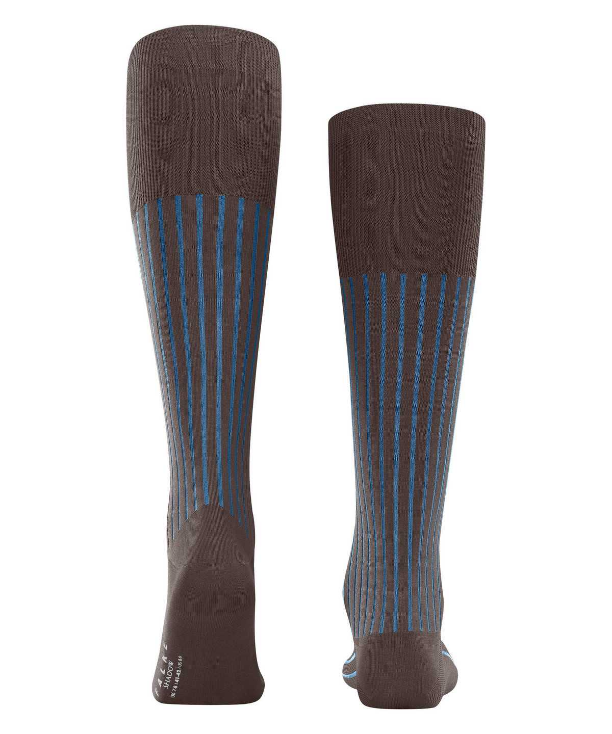 Men Falke Shadow Knee-high Socks Socks Brown | WASXVD938