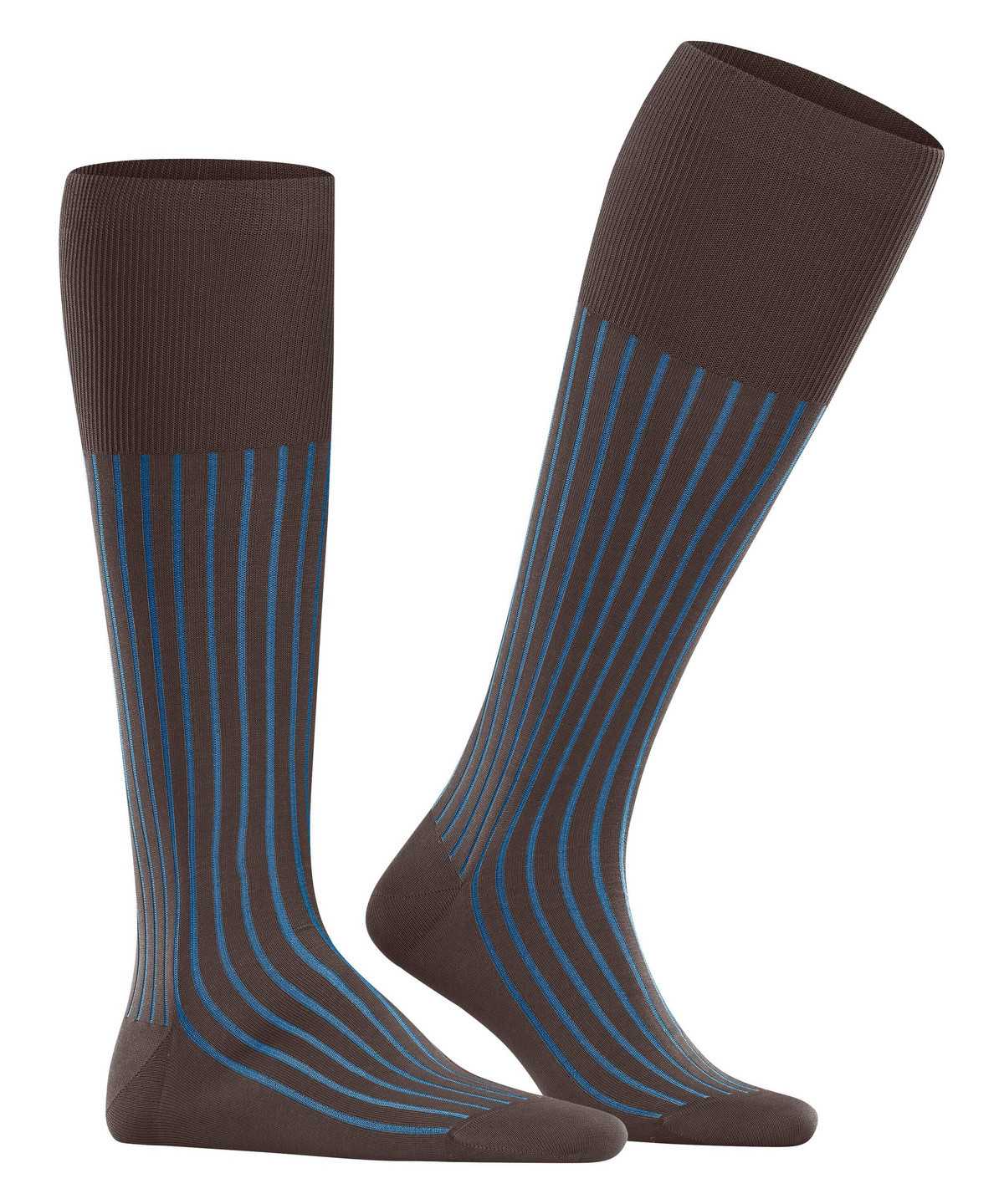 Men Falke Shadow Knee-high Socks Socks Brown | WASXVD938