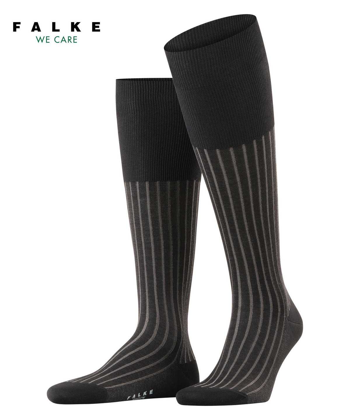 Men Falke Shadow Knee-high Socks Socks Grey | JEWXPC936