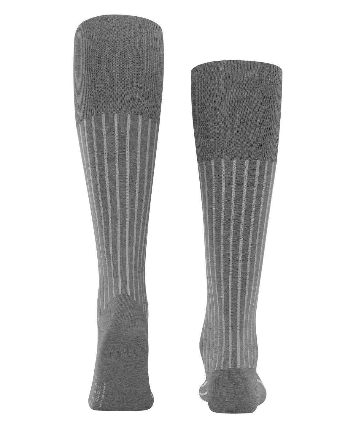 Men Falke Shadow Knee-high Socks Socks Grey | XRVUAB160