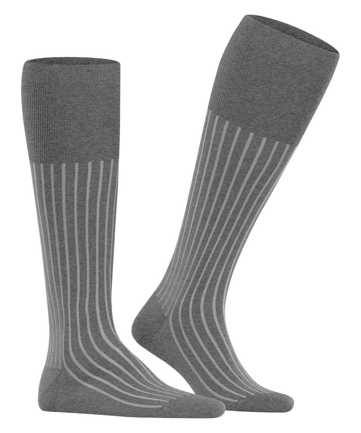 Men Falke Shadow Knee-high Socks Socks Grey | XRVUAB160